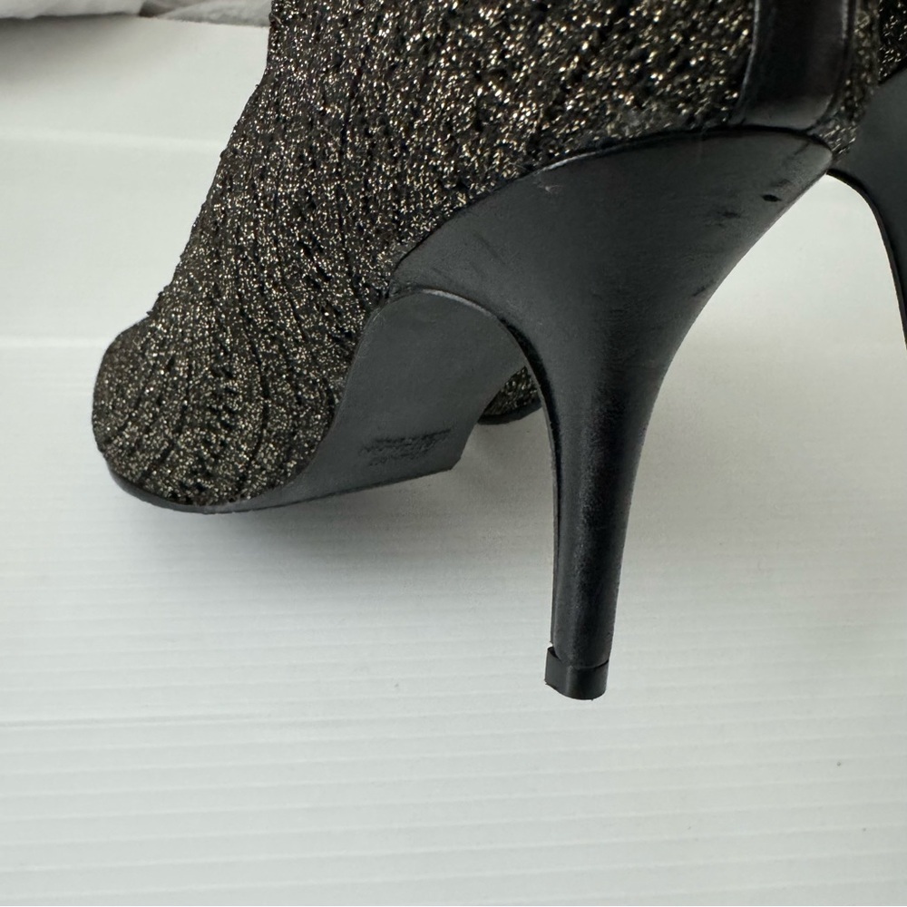 Stuart Weitzman Waverly Sock Knit Ankle Booties Kitten Heel Size 9.5 - Picture 10 of 13